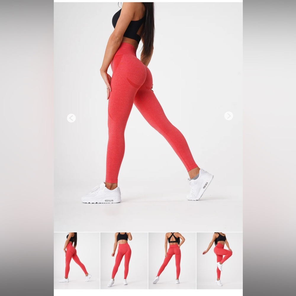 NVGTN Candy Apple Contour Seamless Leggings